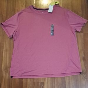 All in Motion Dusty Rose Short Sleeve Tee